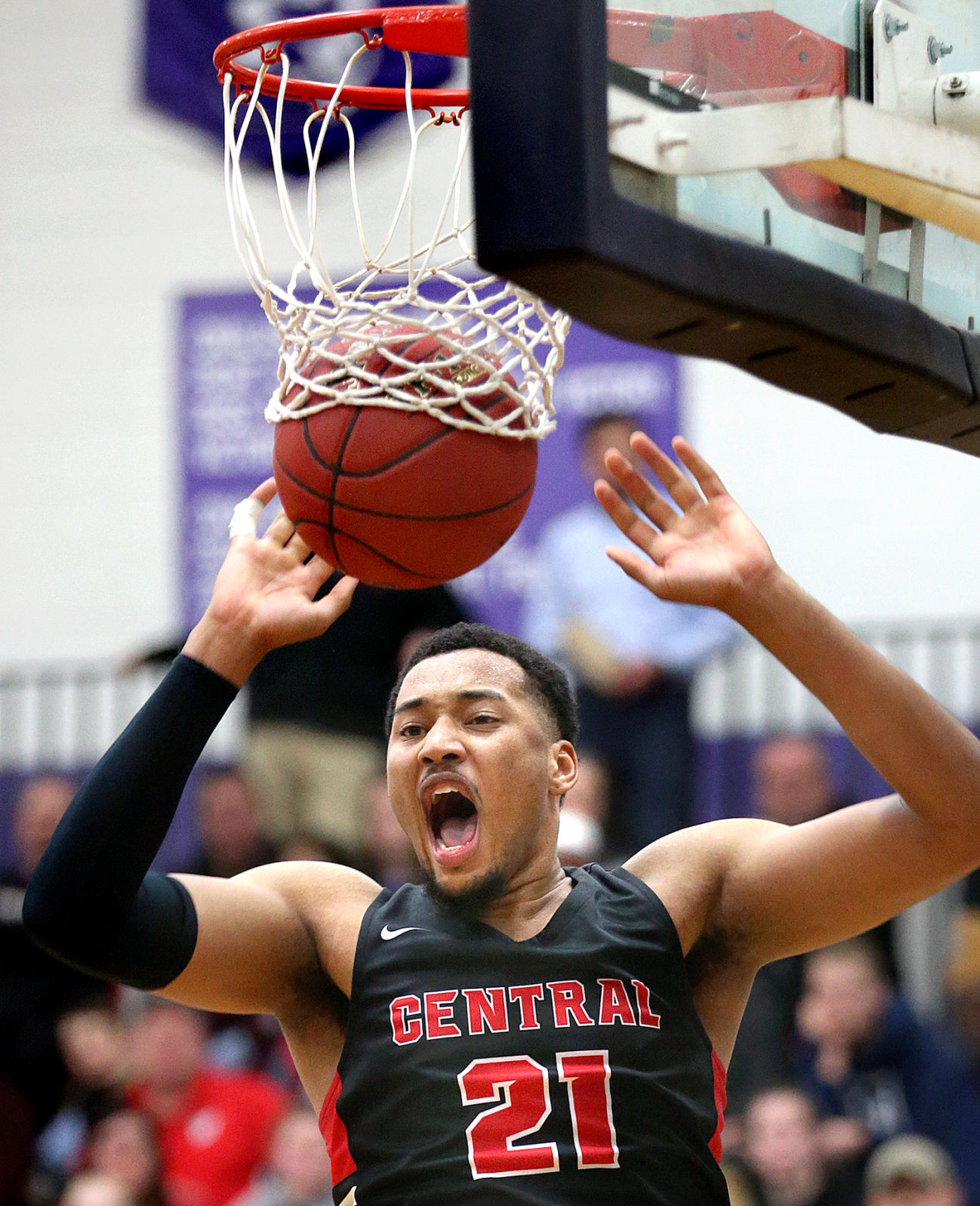 Dunking it home